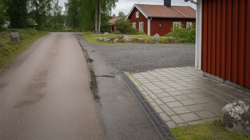 asfalt marksten eller grus p uppfarten s v ljer du r tt bel ggning f r b righet dr nering och l gt underh ll pris och livsl ngd