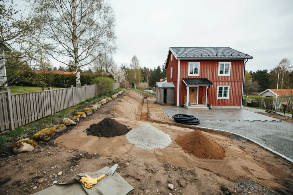 planera en h llbar tomtplanering s samordnar du schakt dr nering och ytskikt utan dyra omtag